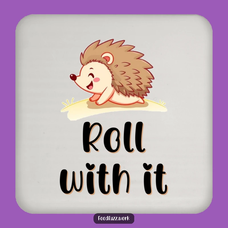 Funny Hedgehog Rolling Coasters: Protect Surfaces with Playful Charm!